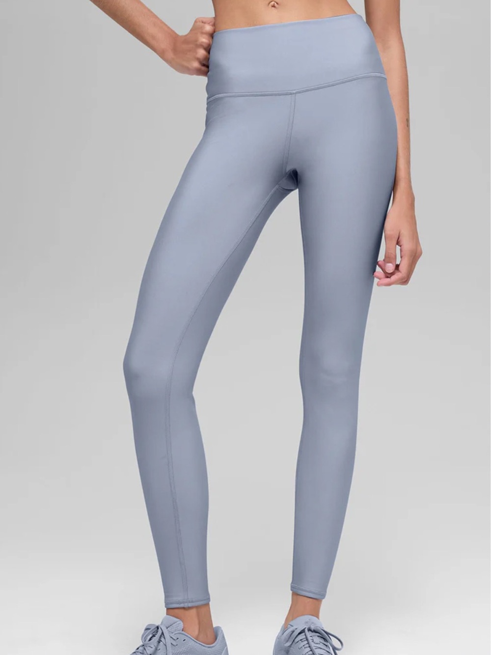 Alo Yoga Airlift Winter Warm High-Waist Legging Fog